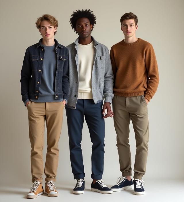 上質な日常着、カジュアルウェアのコレクション