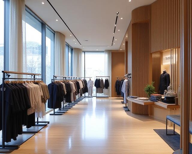 Hokkyoku Style 南青山店のモダンな内装